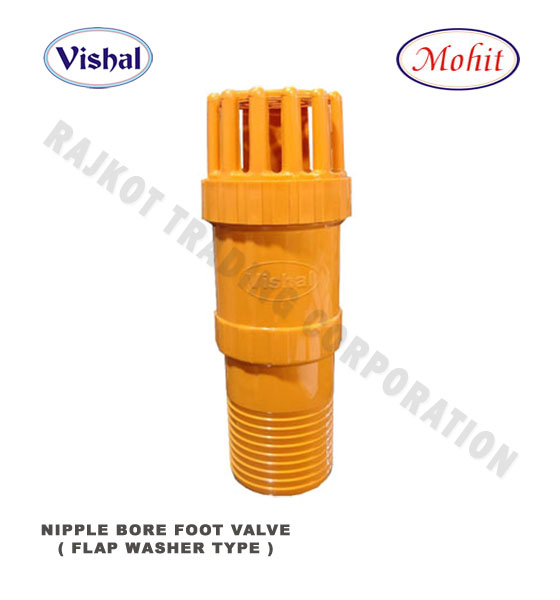 PVC Nipple Bore Foot Valve