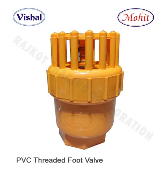 PVC Threaded Foot Valve